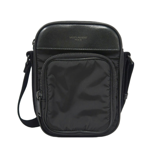 Saint Laurent City Mini Camera Bag in Black Nylon