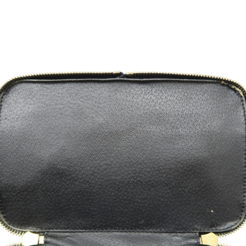 CELINE Macadam Handbag, Brown & Black, PVC (Box Style)