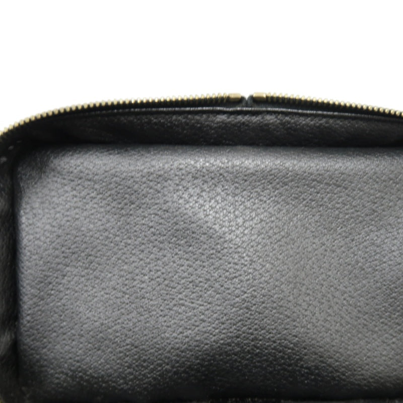 CELINE Macadam Handbag, Brown & Black, PVC (Box Style)