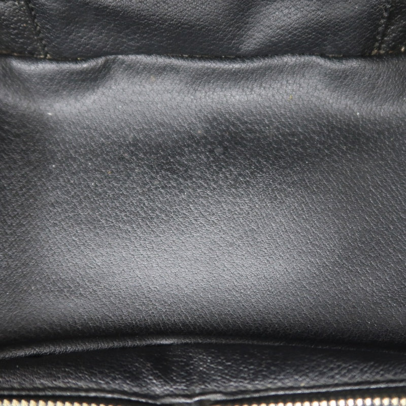 CELINE Macadam Handbag, Brown & Black, PVC (Box Style)