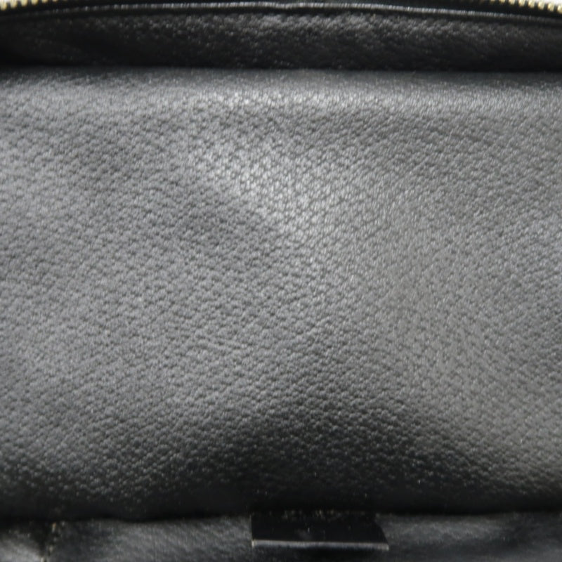 CELINE Macadam Handbag, Brown & Black, PVC (Box Style)