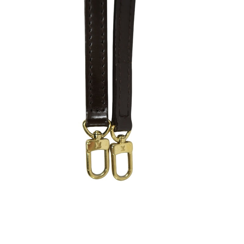 Louis Vuitton Sophie Chain Handbag Damier Ebene (With Shoulder Strap)  PVC Armpit Bag