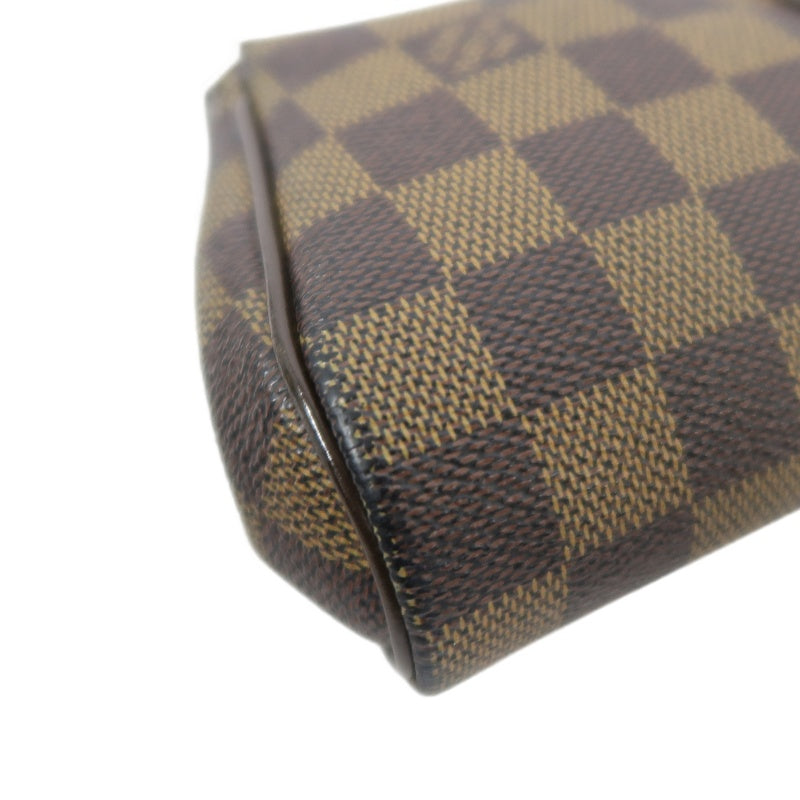 Louis Vuitton Sophie Chain Handbag Damier Ebene (With Shoulder Strap)  PVC Armpit Bag