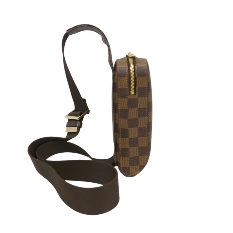 Louis Vuitton Damier Jeronimos Body Bag (With Storage Bag & Dust Bag)  PVC Chest Bag