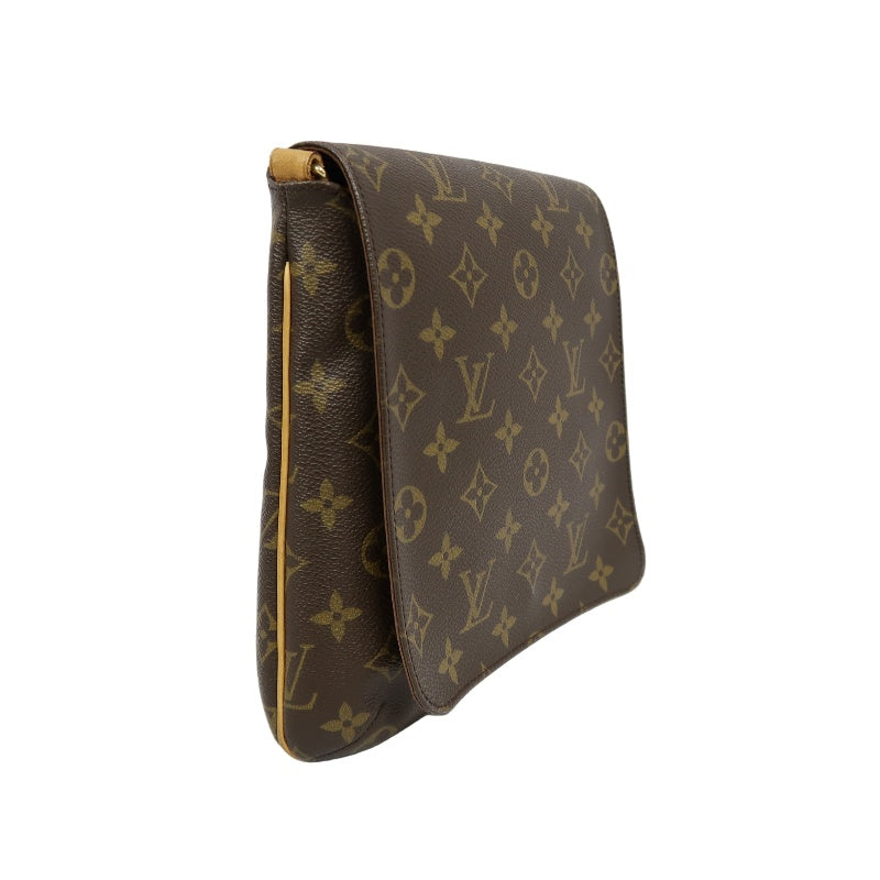 Louis Vuitton Monogram Musette Salsa Shoulder Bag  PVC Vertical Wang Fei Crossbody Bag