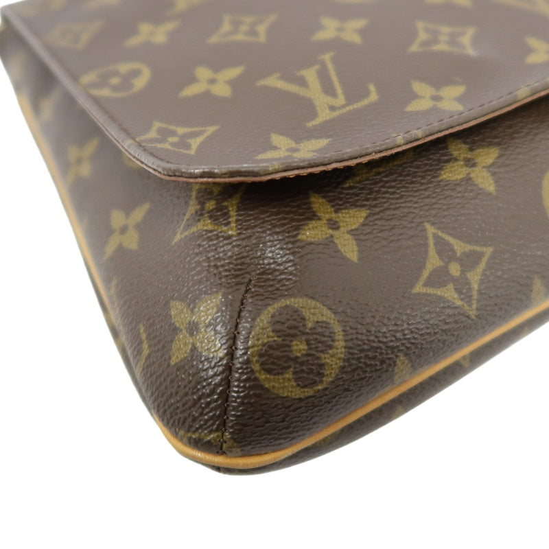 Louis Vuitton Monogram Musette Salsa Shoulder Bag  PVC Vertical Wang Fei Crossbody Bag