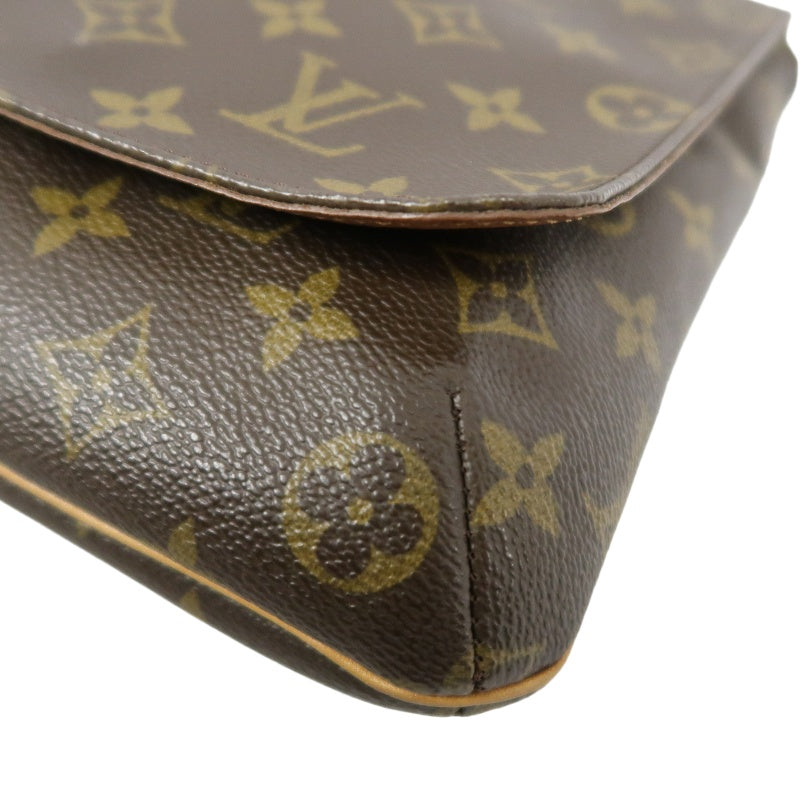 Louis Vuitton Monogram Musette Salsa Shoulder Bag  PVC Vertical Wang Fei Crossbody Bag