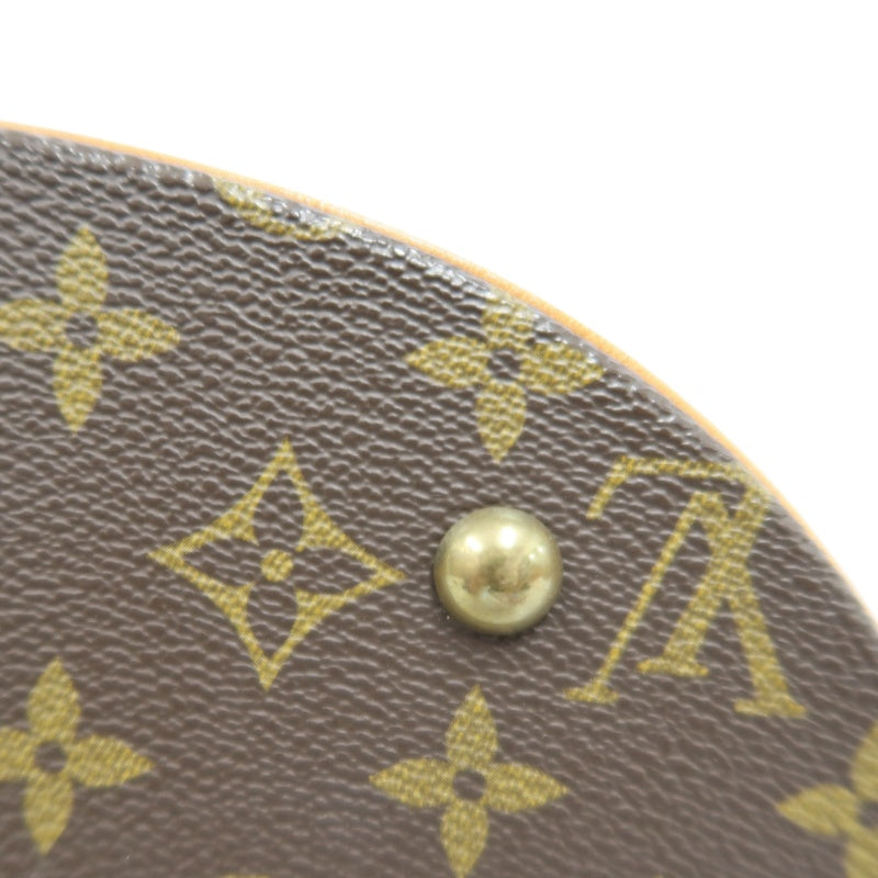 LOUIS VUITTON Monogram Brown Bucket Shoulder Bag with Pouch & Dust Bag