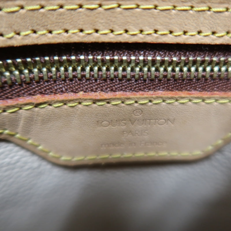 LOUIS VUITTON Monogram Brown Bucket Shoulder Bag with Pouch & Dust Bag