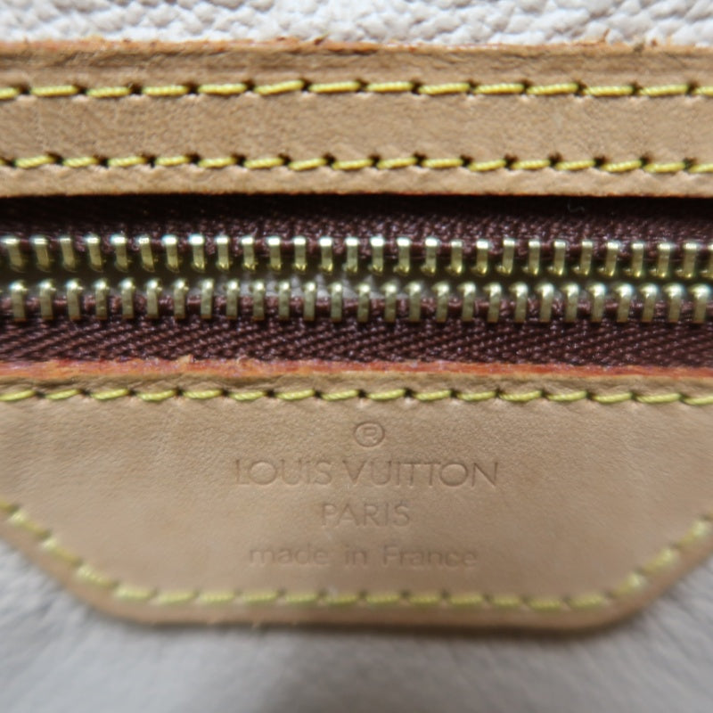 LOUIS VUITTON Monogram Brown Bucket Shoulder Bag with Pouch & Dust Bag