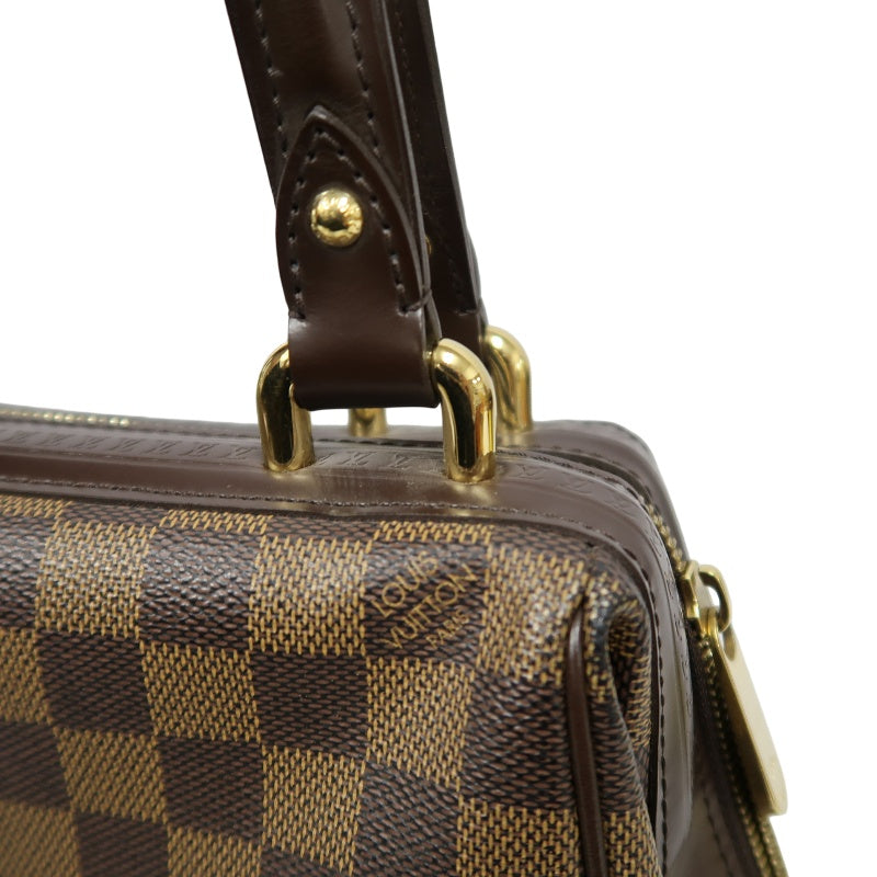 LOUIS VUITTON Nightsbridge Damier handbag, brown, Damier Ebene PVC tote bag
