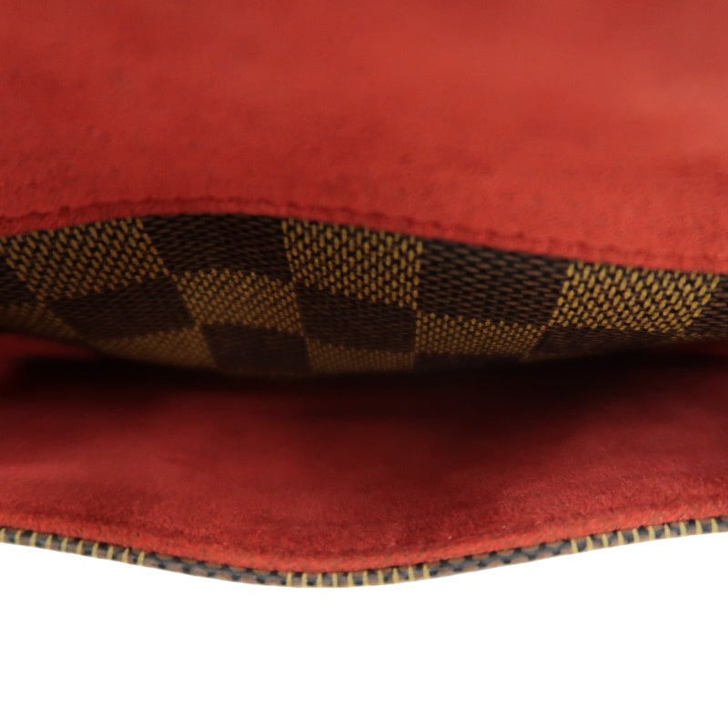 LOUIS VUITTON Nightsbridge Damier handbag, brown, Damier Ebene PVC tote bag