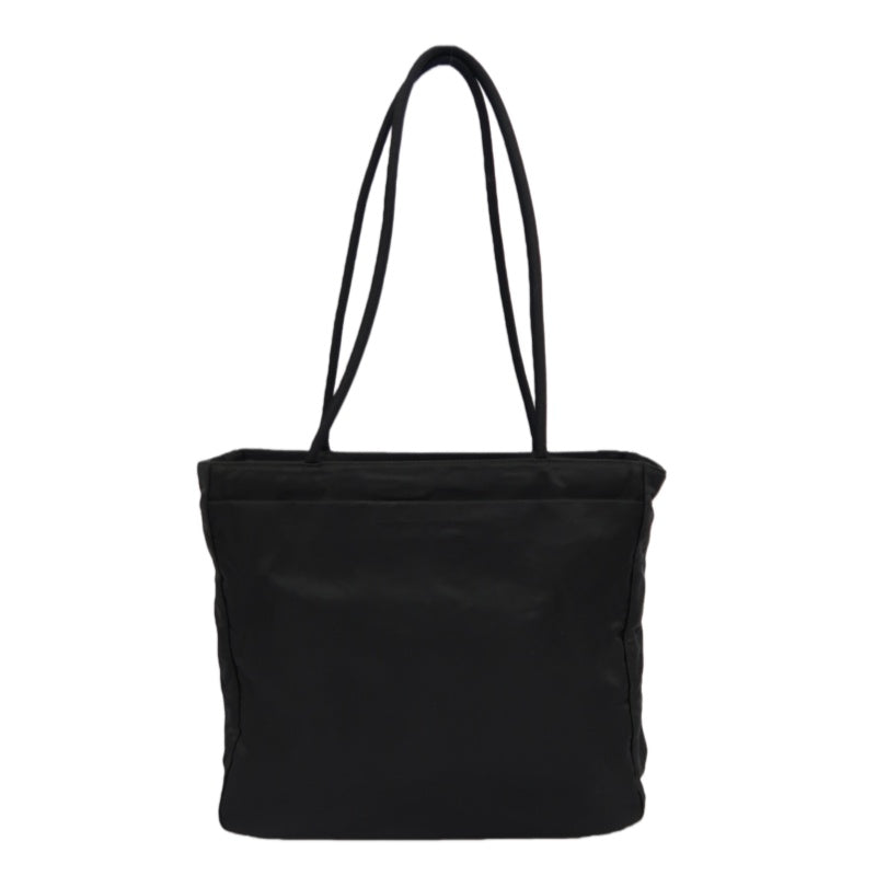 PRADA Nylon Tote Shoulder Bag, Black