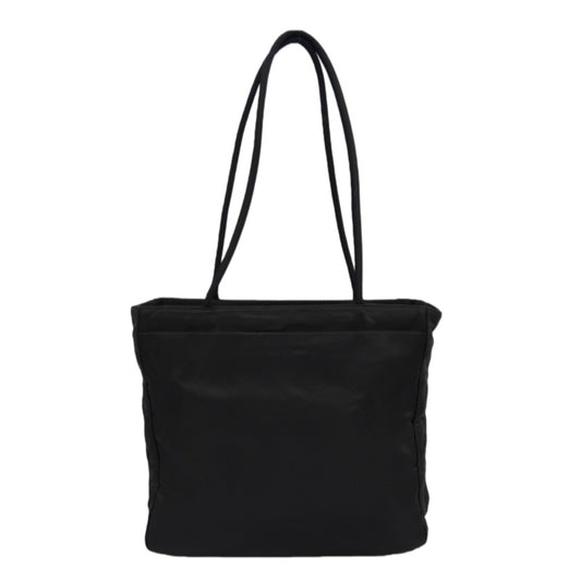PRADA Nylon Tote Shoulder Bag, Black