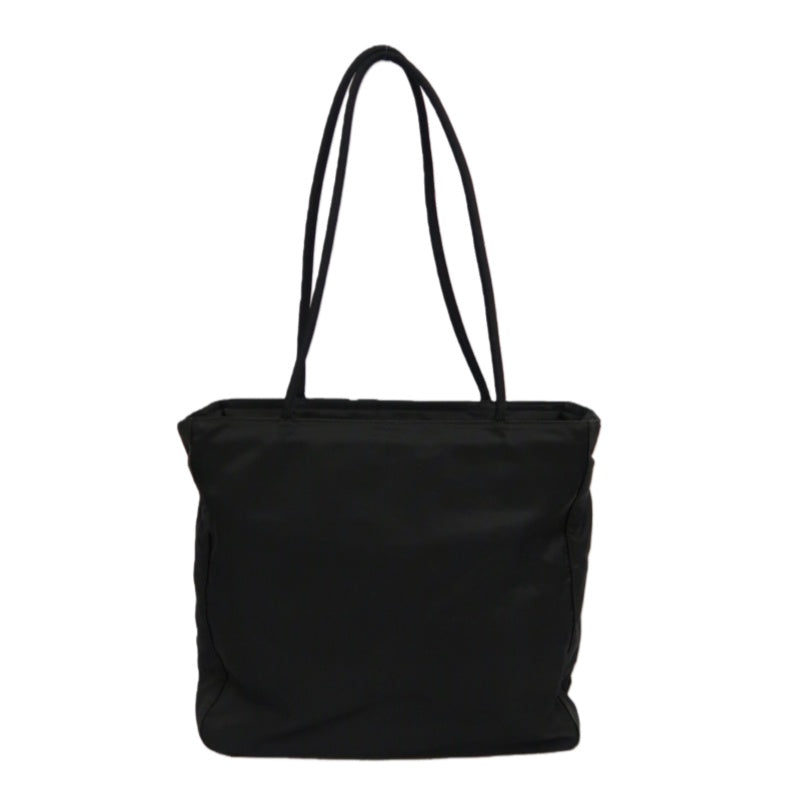 PRADA Nylon Tote Shoulder Bag, Black