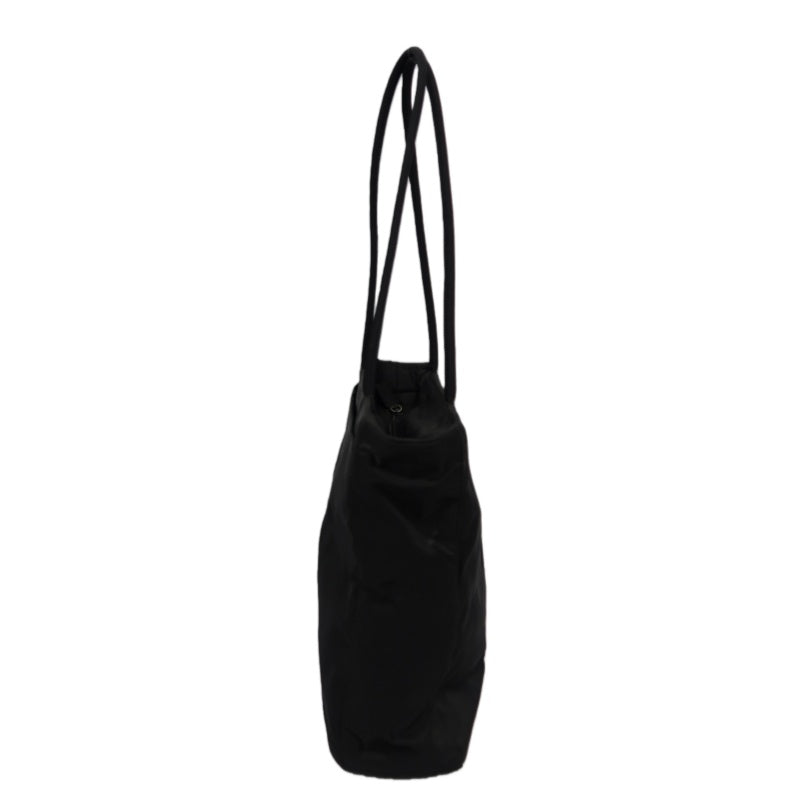 PRADA Nylon Tote Shoulder Bag, Black