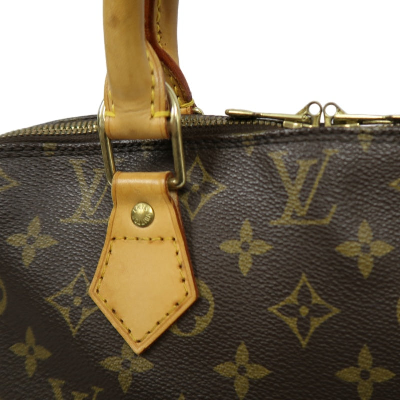 LOUIS VUITTON Alma Monogram Canvas Handbag Brow