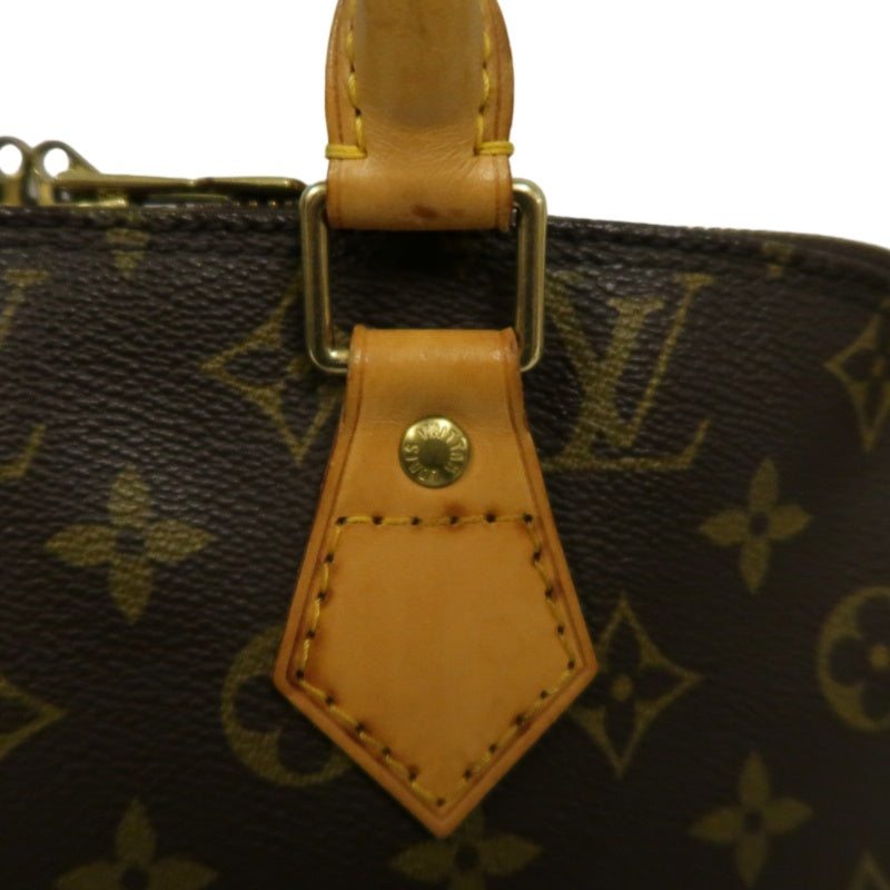 LOUIS VUITTON Alma Monogram Canvas Handbag Brow