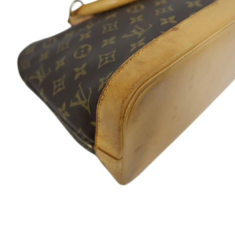 LOUIS VUITTON Alma Monogram Canvas Handbag Brow