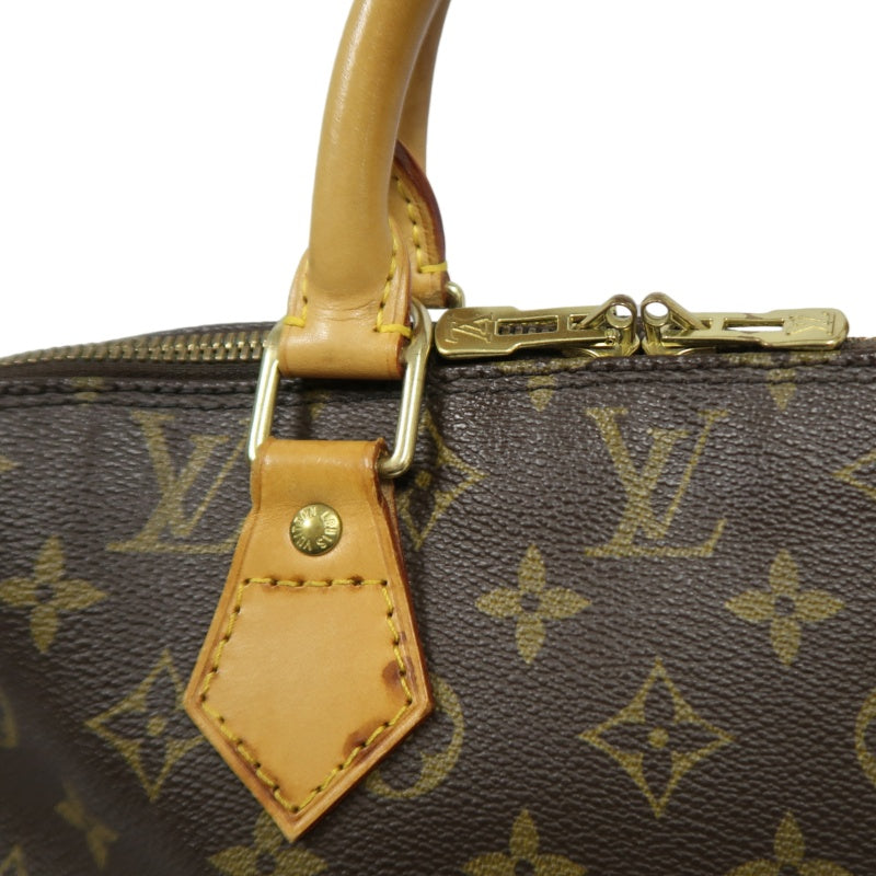 LOUIS VUITTON Alma Monogram Canvas Handbag Brow