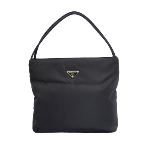 PRADA Prada Handbag Nylon Black PRADA Black Nylon Tote Underarm Handbag