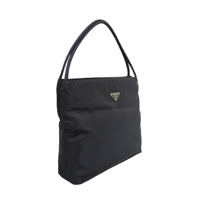 PRADA Prada Handbag Nylon Black PRADA Black Nylon Tote Underarm Handbag