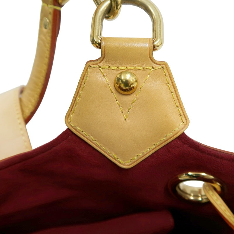 LOUIS VUITTON White Multicolor PVC Ursula Handbag with Push Lock