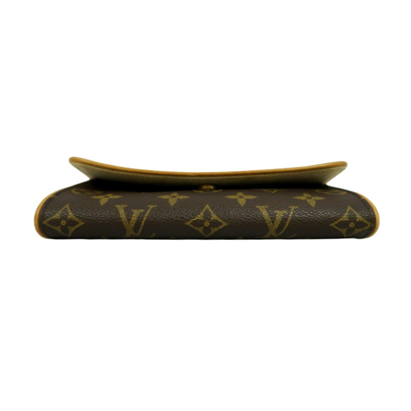 LOUIS VUITTON Monogram Pochette Twin Shoulder Bag, PVC, Envelope Style, Crossbody/Shoulder Bag & Waist Bag
