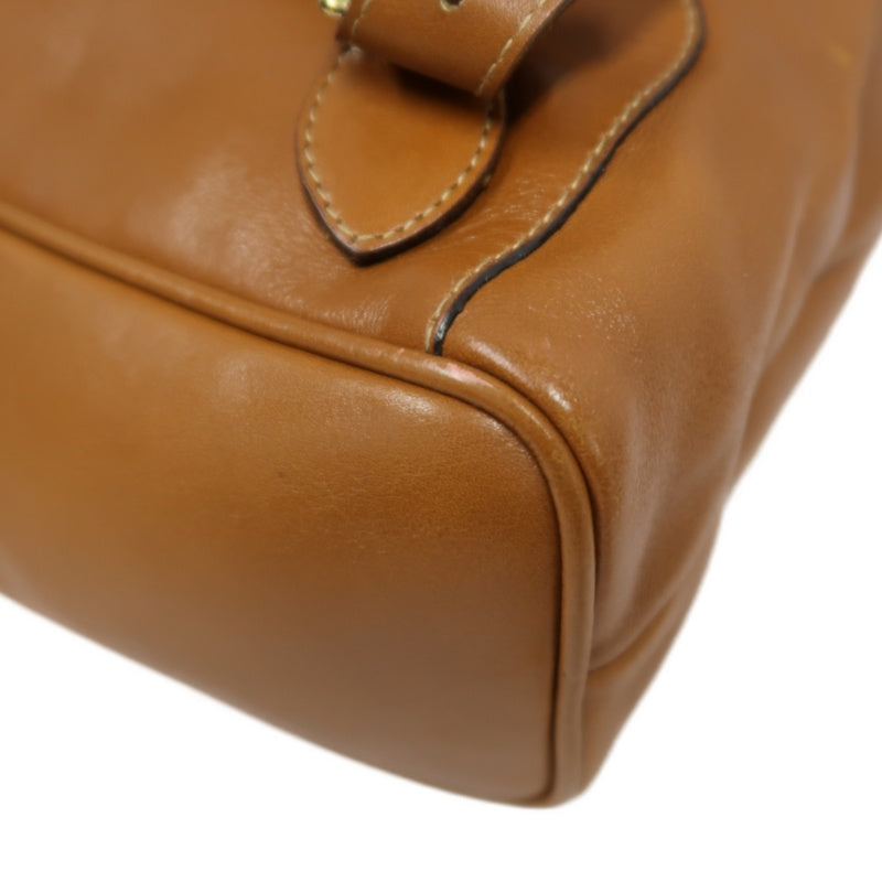 GUCCI Bamboo Backpack, Sheep Leather, Brown, Gold Hardware