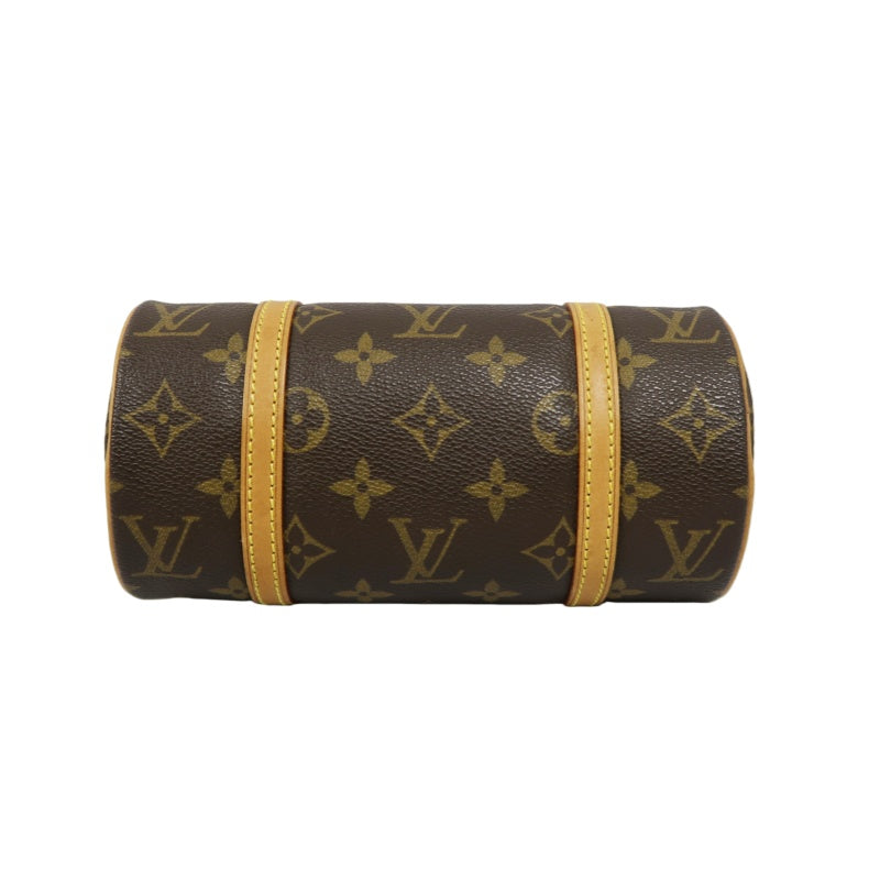 LOUIS VUITTON Monogram Papillon Handbag Brown