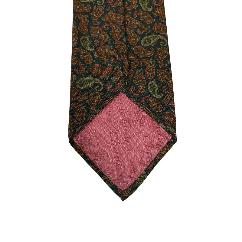 DIOR tie, brown, with tag