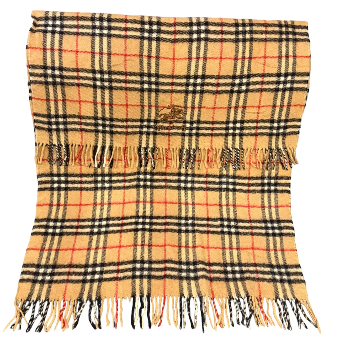 BURBERRY Nova Check Scarf Beige