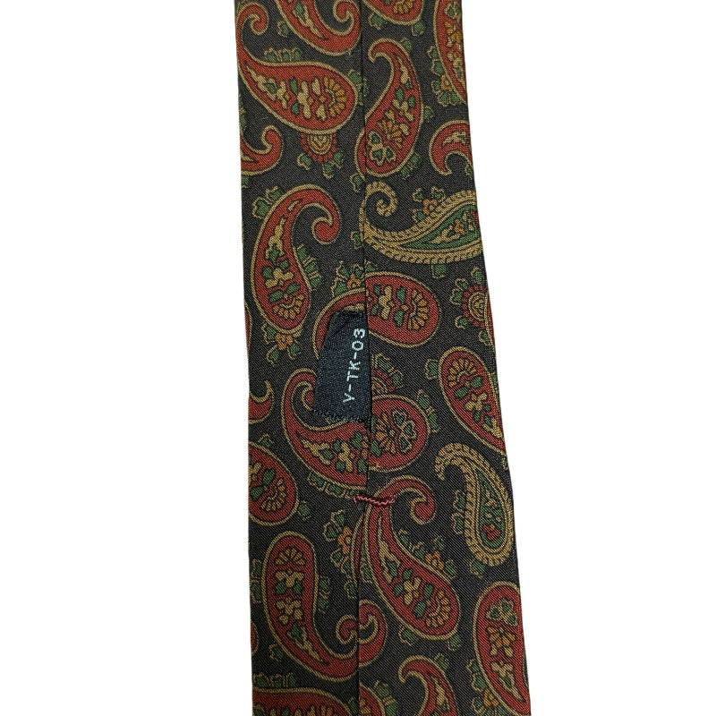 DIOR tie, brown, with tag