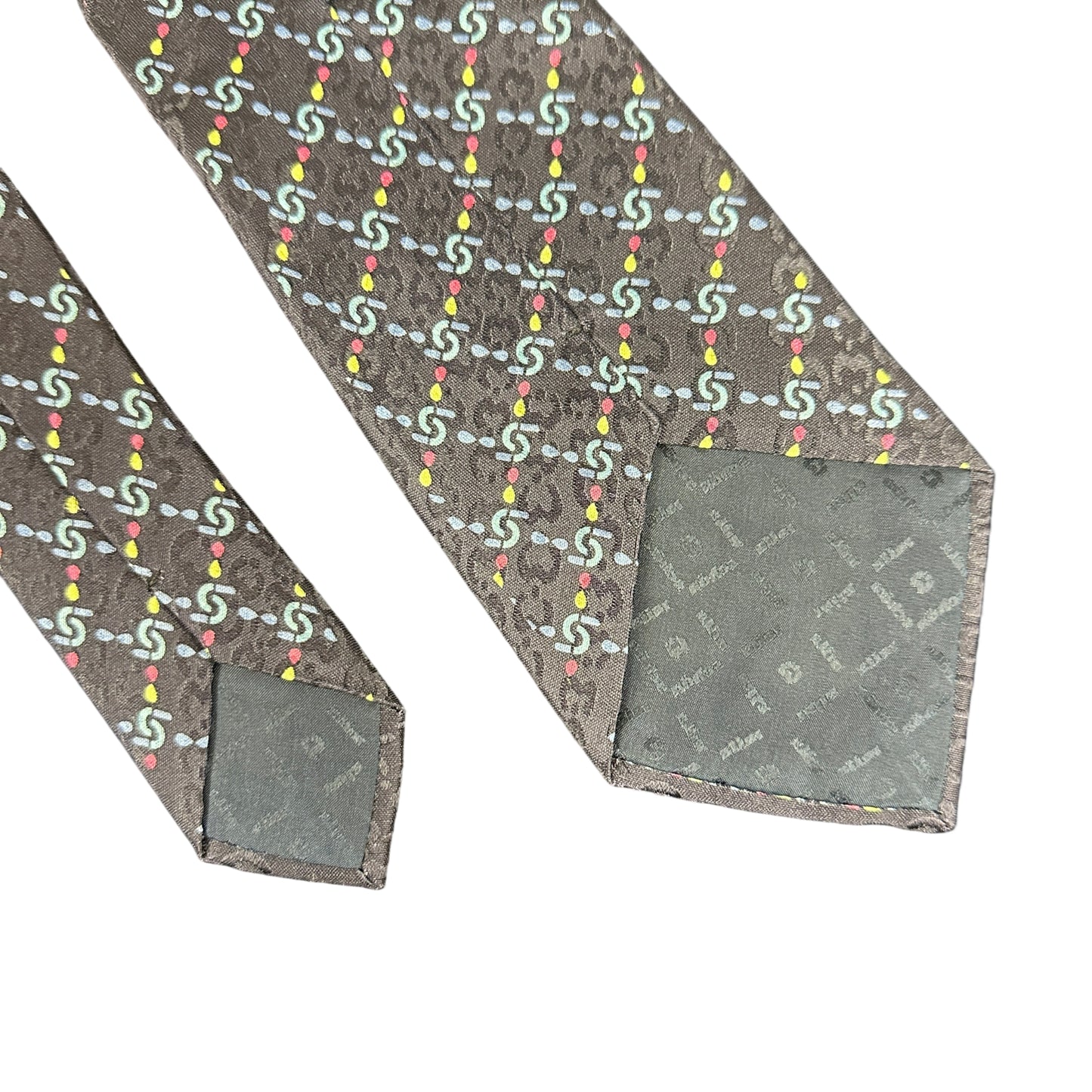 MILA SCHON  tie, navy, with tag