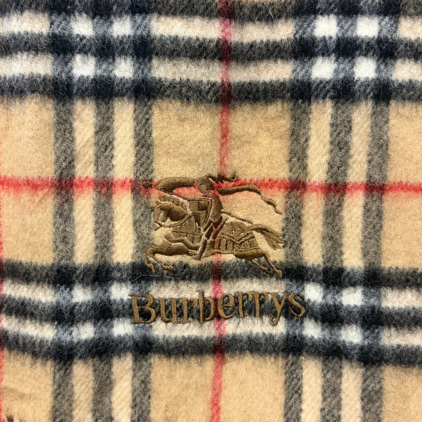 BURBERRY Nova Check Scarf Beige