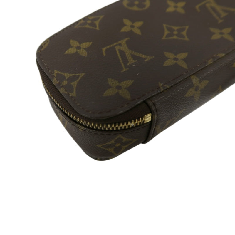 Louis Vuitton Monogram Pochette Monte Carlo  PVC Half-Moon Toiletry Bag Clutch Bag