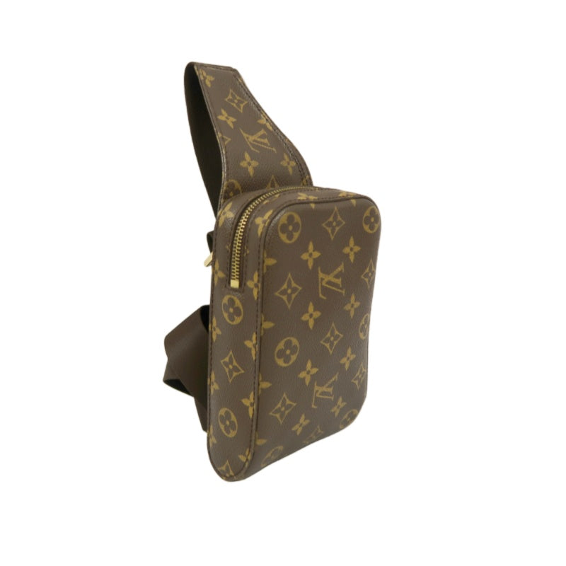 LOUIS VUITTON Monogram Brown Geronimos Chest Bag