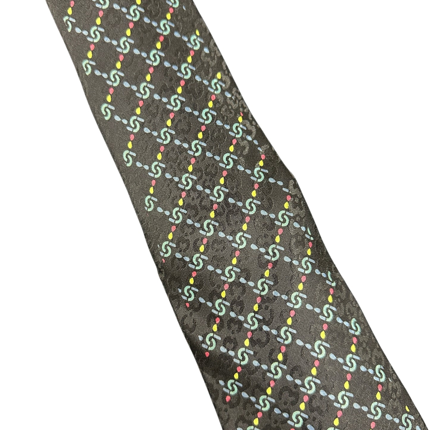 MILA SCHON  tie, navy, with tag