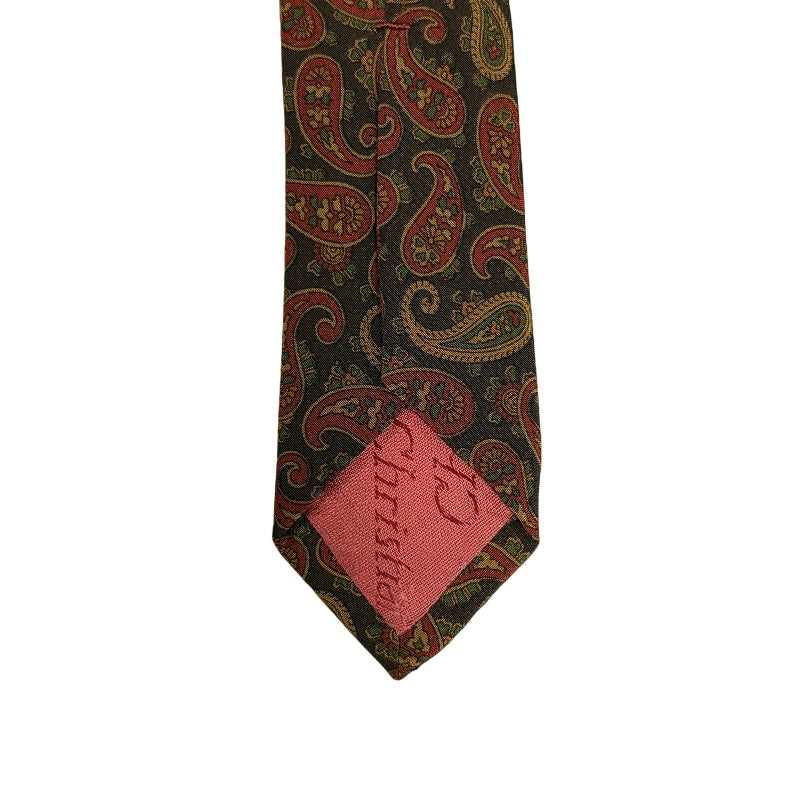 DIOR tie, brown, with tag