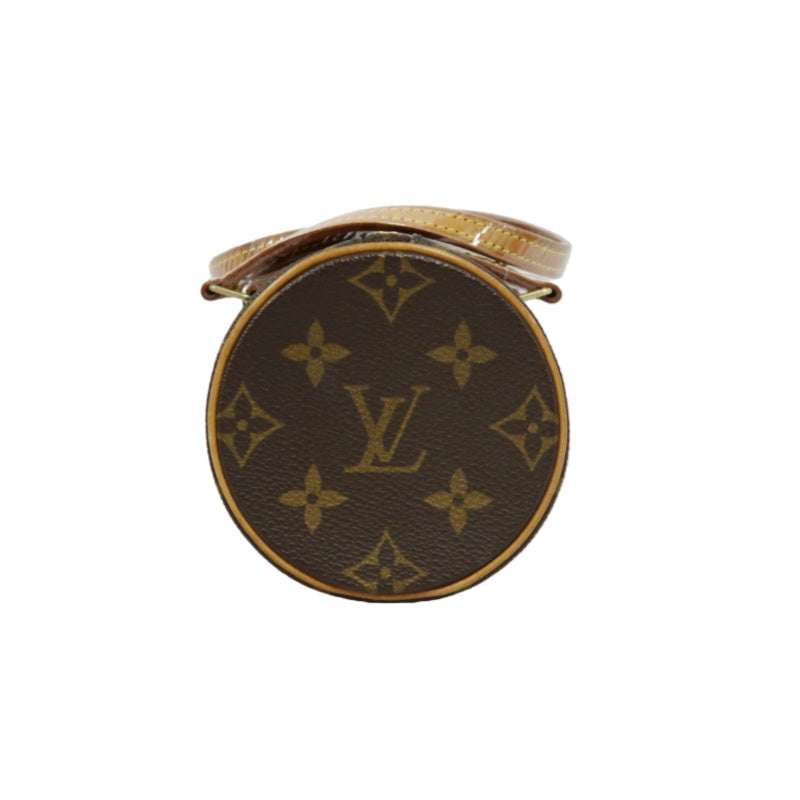LOUIS VUITTON Monogram Papillon Handbag Brown