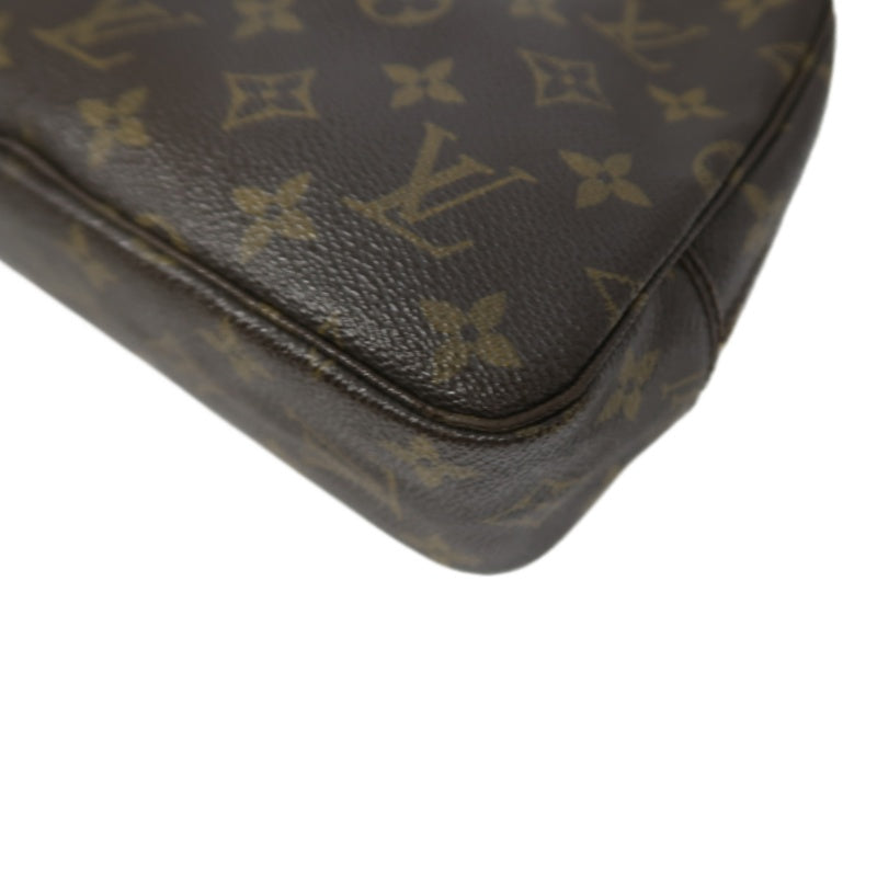 Louis Vuitton Truth Wallet 23 Brown Pouch Monogram  PVC Toiletry Bag Clutch Bag
