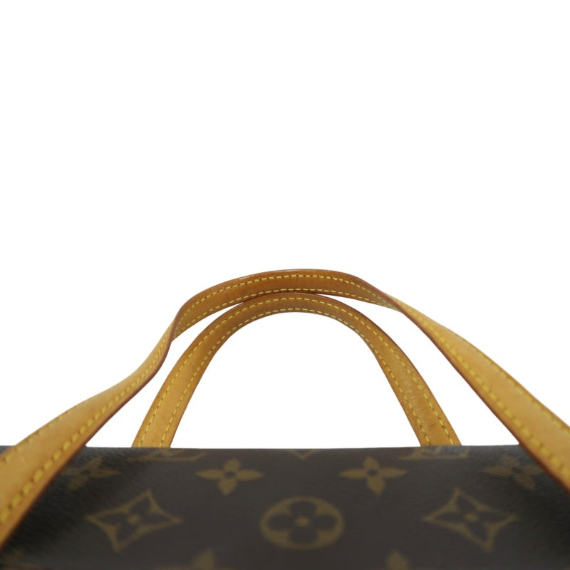 LOUIS VUITTON Monogram Sonatine Handbag, Brown, PVC-Coated Canvas