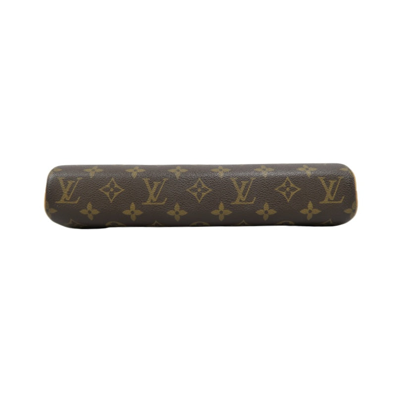 LOUIS VUITTON Monogram Sonatine Handbag, Brown, PVC-Coated Canvas