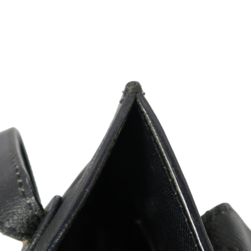 Chanel Black Caviar Leather Logo Tote Shoulder Bag
