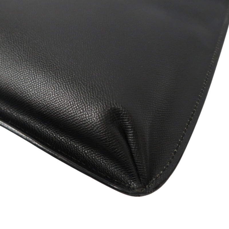 Chanel Black Caviar Leather Logo Tote Shoulder Bag