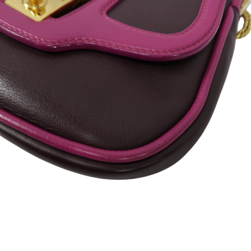LOUIS VUITTON Trapezio Suhari Shoulder Bag, Prune Art Deco Pattern, Purple Color Block, Limited Edition, Gold Hardware, Includes Box