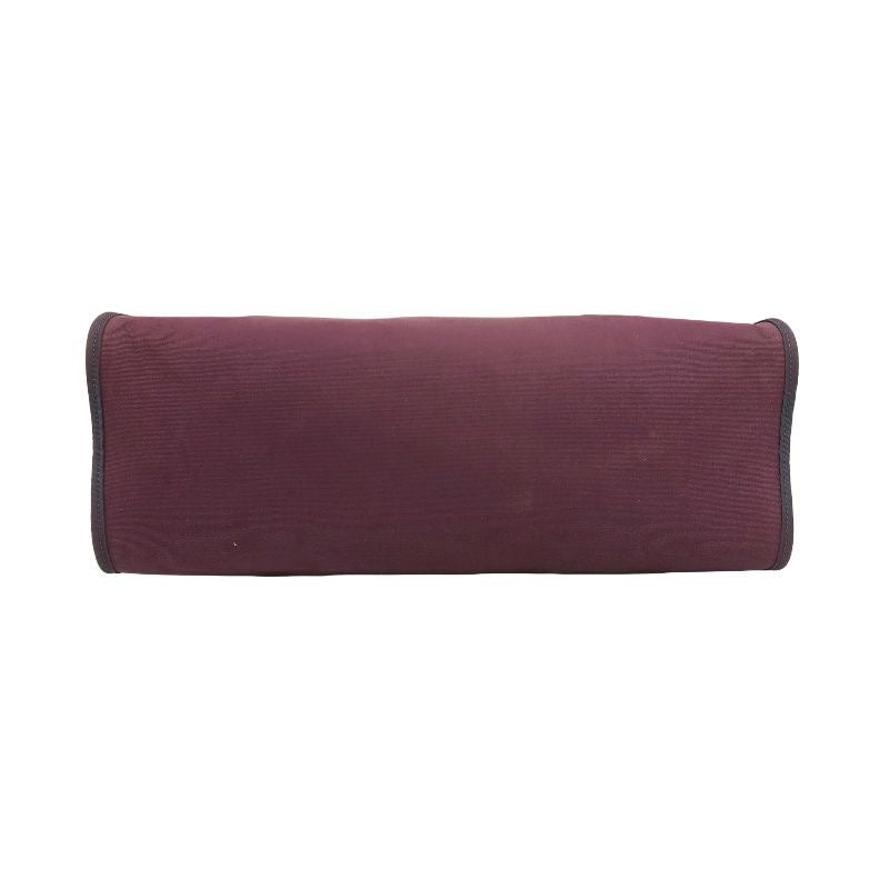 HERMES  Herbag Zip, canvas material, purple, with pouch, purple canvas Herbag handbag