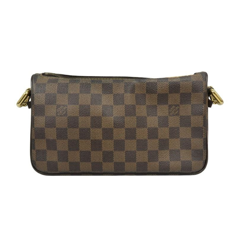 LOUIS VUITTON Ravello Damier handbag, long shoulder strap, 2 shoulder straps, brown, LV Damier PVC shoulder bag