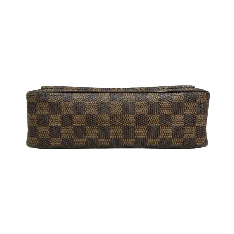 LOUIS VUITTON Ravello Damier handbag, long shoulder strap, 2 shoulder straps, brown, LV Damier PVC shoulder bag