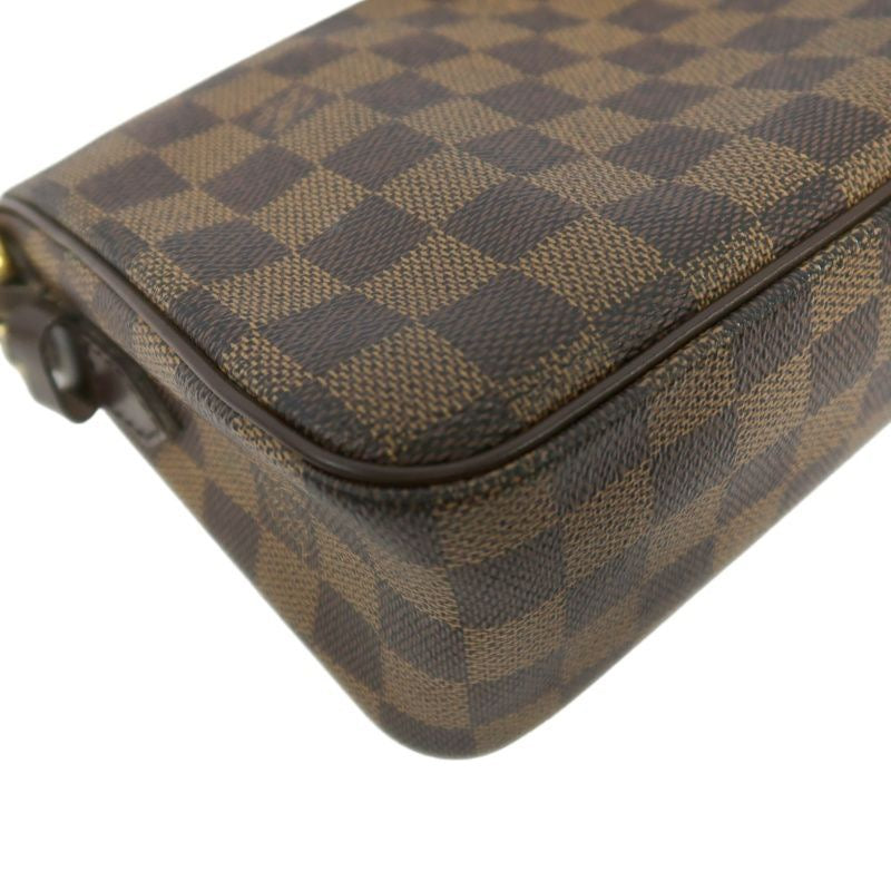 LOUIS VUITTON Ravello Damier handbag, long shoulder strap, 2 shoulder straps, brown, LV Damier PVC shoulder bag